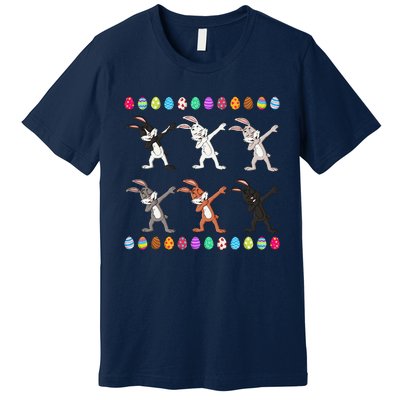 Dabbing Rabbits Easter Day Eggs Dab Premium T-Shirt