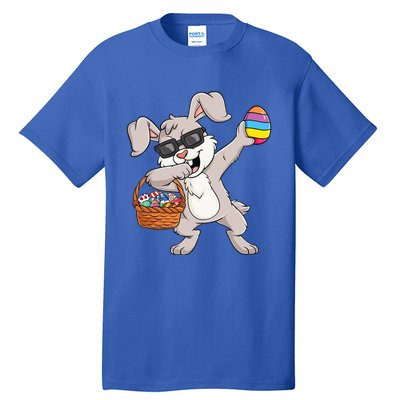 Dabbing Rabbit Easter Day Eggs Funny Tall T-Shirt