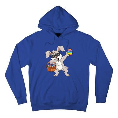 Dabbing Rabbit Easter Day Eggs Funny Tall Hoodie