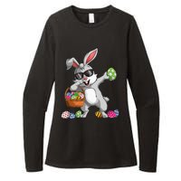 Dabbing Rabbit Easter Day Eggs Dab gift bunny Womens CVC Long Sleeve Shirt