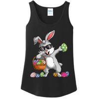 Dabbing Rabbit Easter Day Eggs Dab gift bunny Ladies Essential Tank