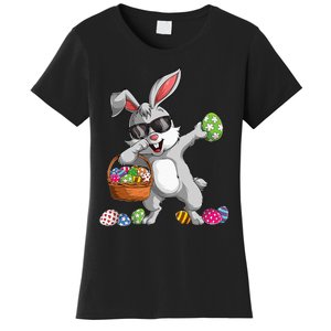 Dabbing Rabbit Easter Day Eggs Dab gift bunny Women's T-Shirt