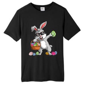 Dabbing Rabbit Easter Day Eggs Dab Gift Bunny Tall Fusion ChromaSoft Performance T-Shirt