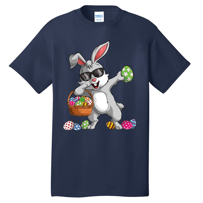 Dabbing Rabbit Easter Day Eggs Dab Gift Bunny Tall T-Shirt