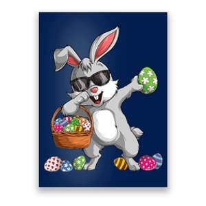 Dabbing Rabbit Easter Day Eggs Dab Gift Bunny Poster