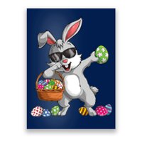 Dabbing Rabbit Easter Day Eggs Dab Gift Bunny Poster