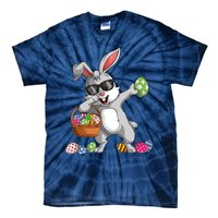 Dabbing Rabbit Easter Day Eggs Dab Gift Bunny Tie-Dye T-Shirt