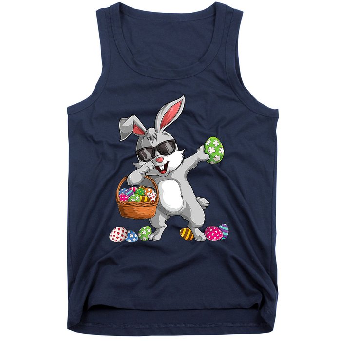 Dabbing Rabbit Easter Day Eggs Dab Gift Bunny Tank Top