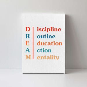 Discipline Routine Education Action Mentality Canvas