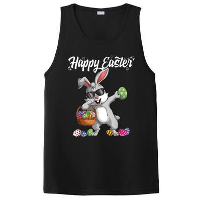 Dabbing Rabbit Easter Day Eggs Dab PosiCharge Competitor Tank