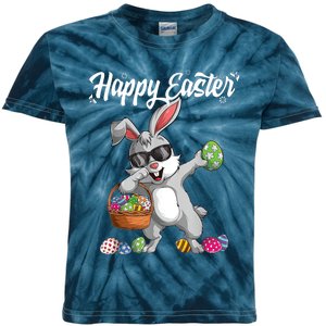 Dabbing Rabbit Easter Day Eggs Dab Kids Tie-Dye T-Shirt