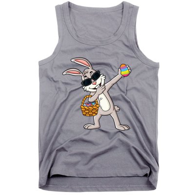 Dabbing Rabbit Easter Day Eggs Dab Tank Top