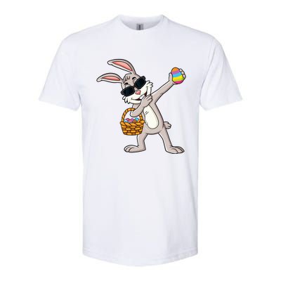 Dabbing Rabbit Easter Day Eggs Dab Softstyle CVC T-Shirt