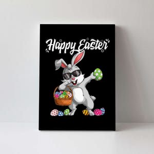 Dabbing Rabbit Easter Day Eggs Dab gift bunny Canvas