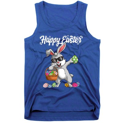 Dabbing Rabbit Easter Day Eggs Dab Boys Girls Kid Gift Bunny Gift Tank Top