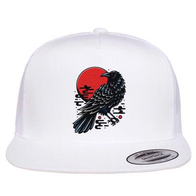 Dark Raven Epic Ninja Fight Anime Flatbill Hat