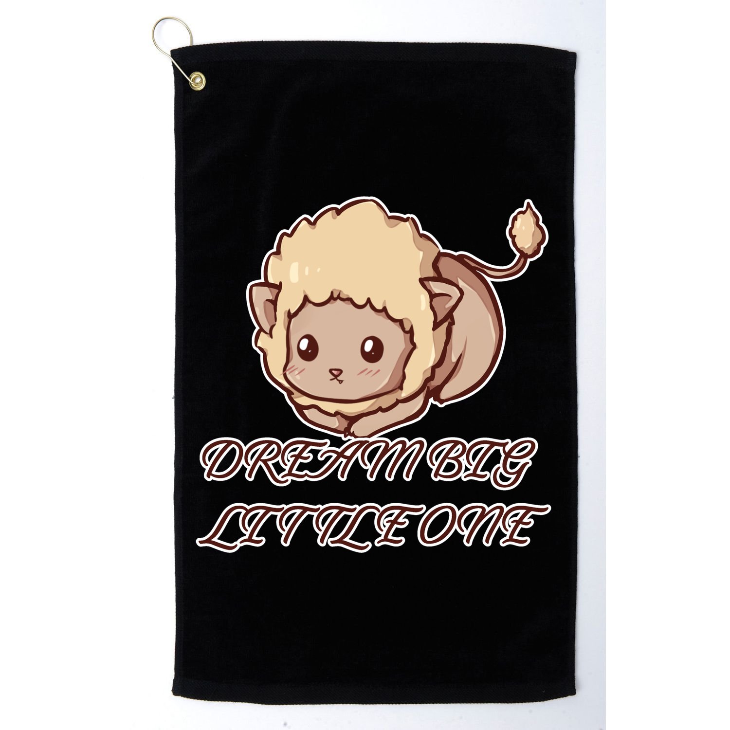 Dream Big Little Lion Golf Towel