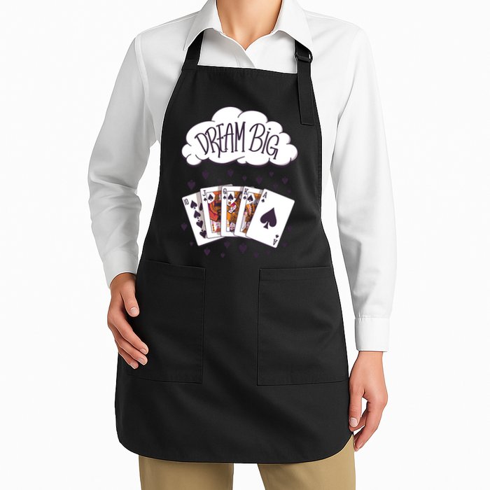 Dream Big Poker Hand Apron