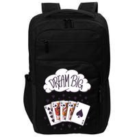 Dream Big Poker Hand Impact Tech Backpack