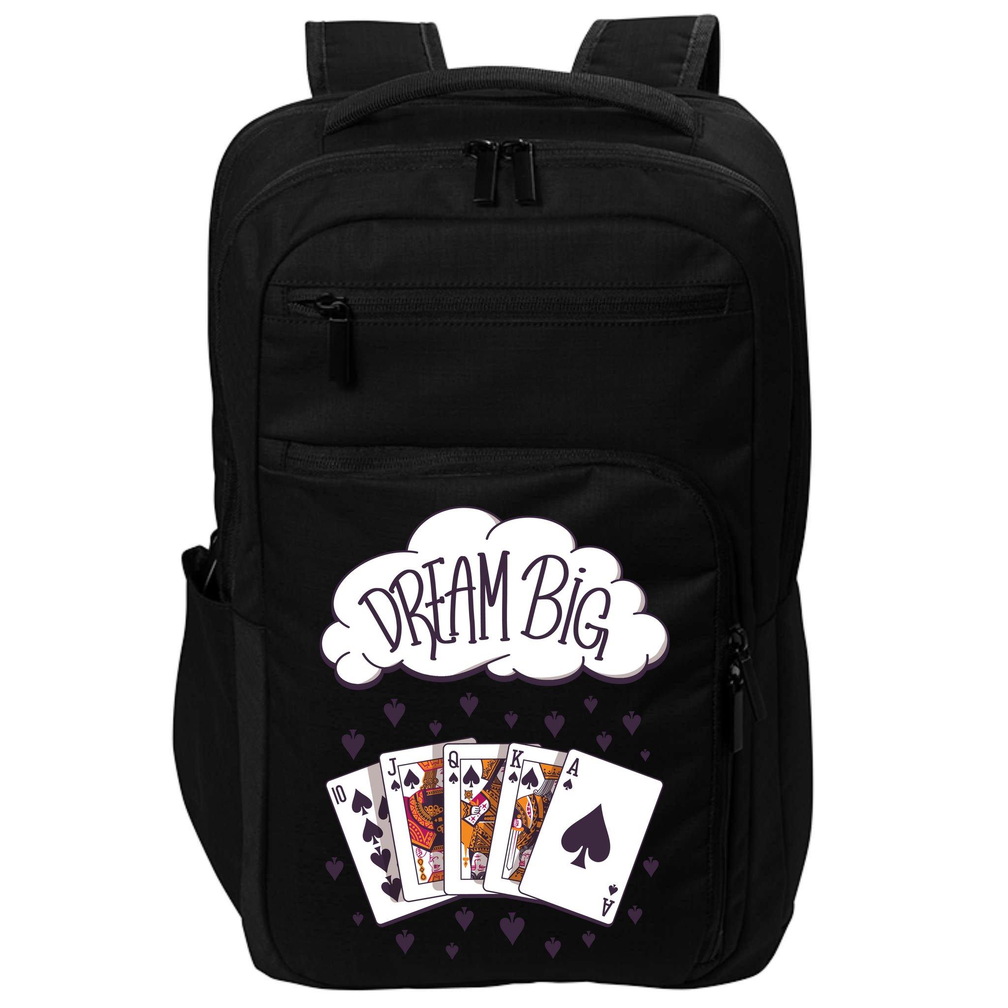 Dream Big Poker Hand Impact Tech Backpack
