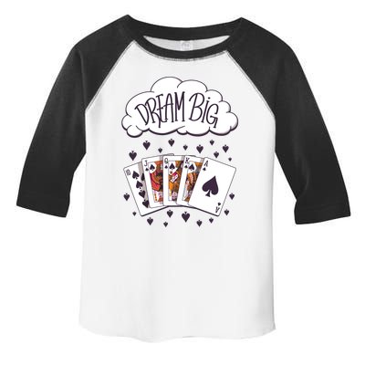 Dream Big Poker Hand Toddler Fine Jersey T-Shirt