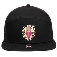 Dream Catcher Moon 7 Panel Mesh Trucker Snapback Hat