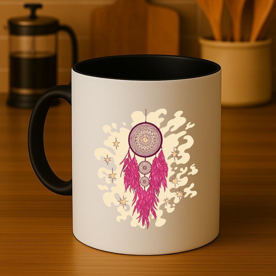 Dream Catcher Moon Mug