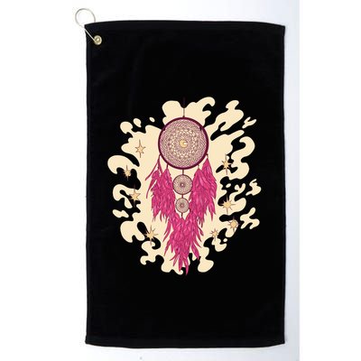 Dream Catcher Moon Golf Towel