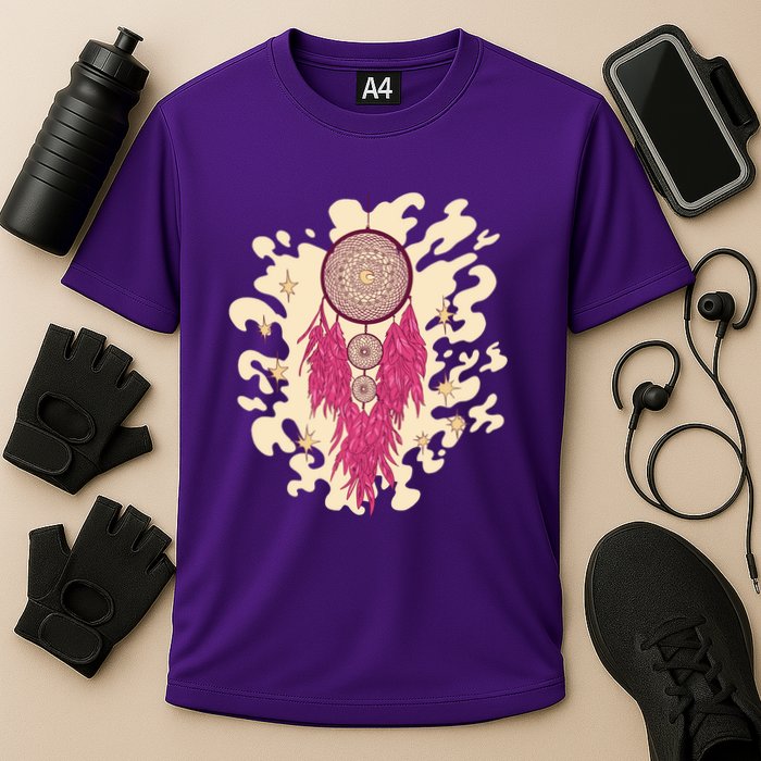Dream Catcher Moon Cooling Performance Crew T-Shirt