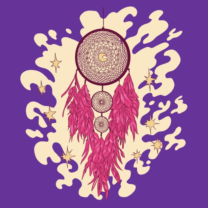 Dream Catcher Moon Cooling Performance Crew T-Shirt