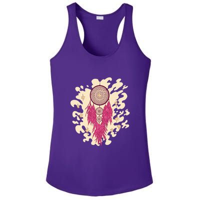 Dream Catcher Moon Ladies PosiCharge Competitor Racerback Tank