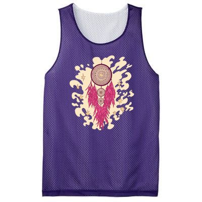 Dream Catcher Moon Mesh Reversible Basketball Jersey Tank