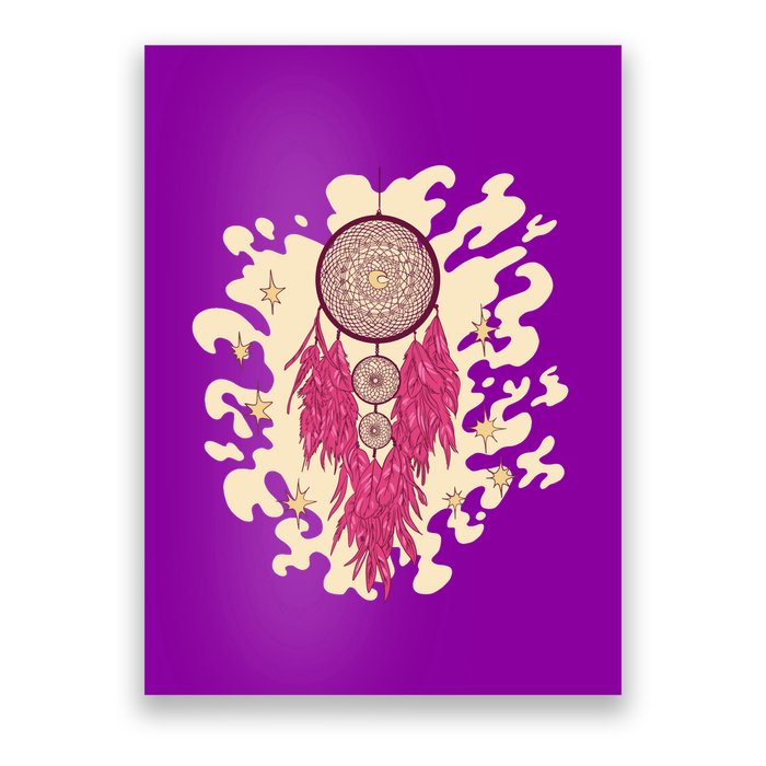Dream Catcher Moon Poster
