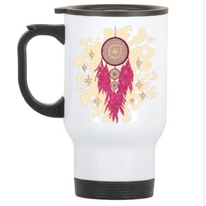 Dream Catcher Moon Stainless Steel Travel Mug