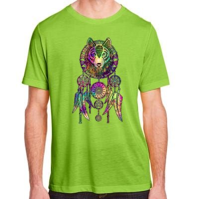 Dream Catcher Wolf Galaxy Adult ChromaSoft Performance T-Shirt