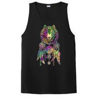 Dream Catcher Wolf Galaxy PosiCharge Competitor Tank