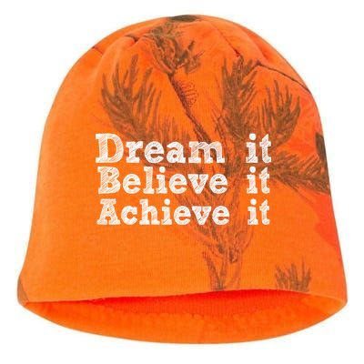 Dream It Believe It Achieve It Kati - Camo Knit Beanie