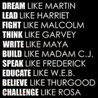 Dream Lead Fight Think Write Build Speak Educate Believe Challenge Premium T-Shirt