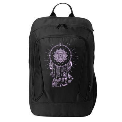 Dream On Native American Dream Catcher City Backpack