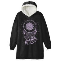 Dream On Native American Dream Catcher Hooded Wearable Blanket