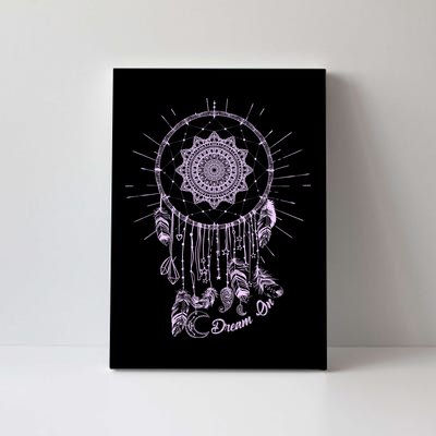 Dream On Native American Dream Catcher Canvas