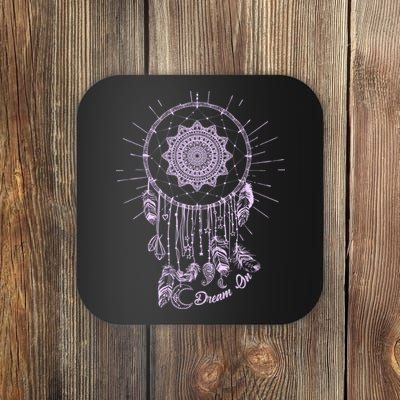 Dream On Native American Dream Catcher Coaster