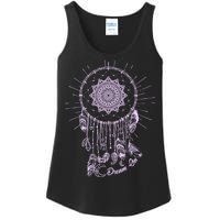 Dream On Native American Dream Catcher Ladies Essential Tank