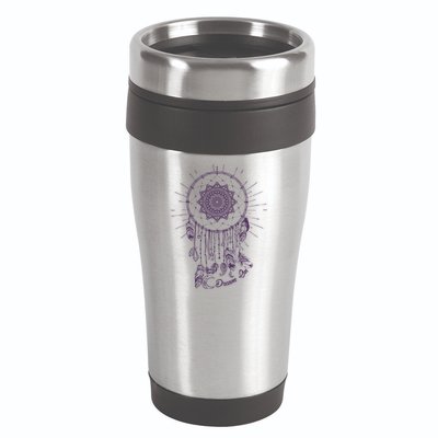Dream On Native American Dream Catcher 16oz Travel Tumbler