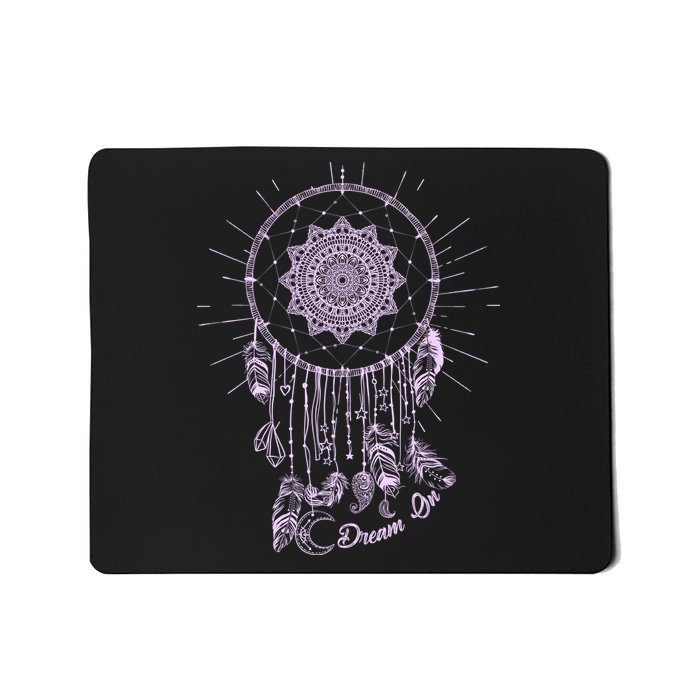 Dream On Native American Dream Catcher Mousepad