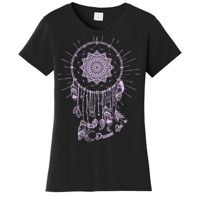 Dream On Native American Dream Catcher Women's T-Shirt