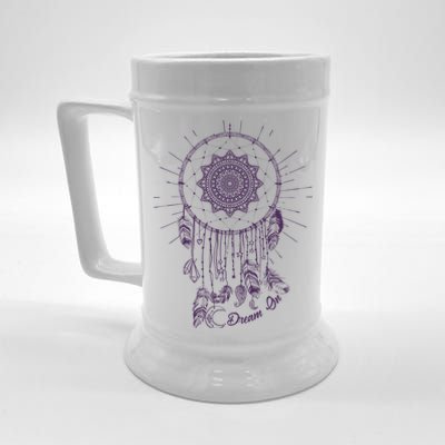 Dream On Native American Dream Catcher Beer Stein