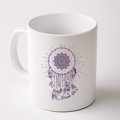 Dream On Native American Dream Catcher Coffee Mug