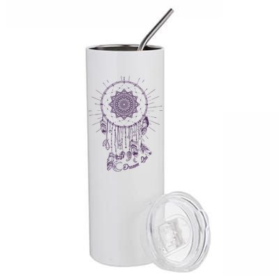 Dream On Native American Dream Catcher Stainless Steel Tumbler