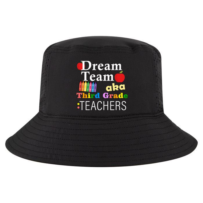 Dream Team Aka Third Grade Teachers Cool Comfort Performance Bucket Hat